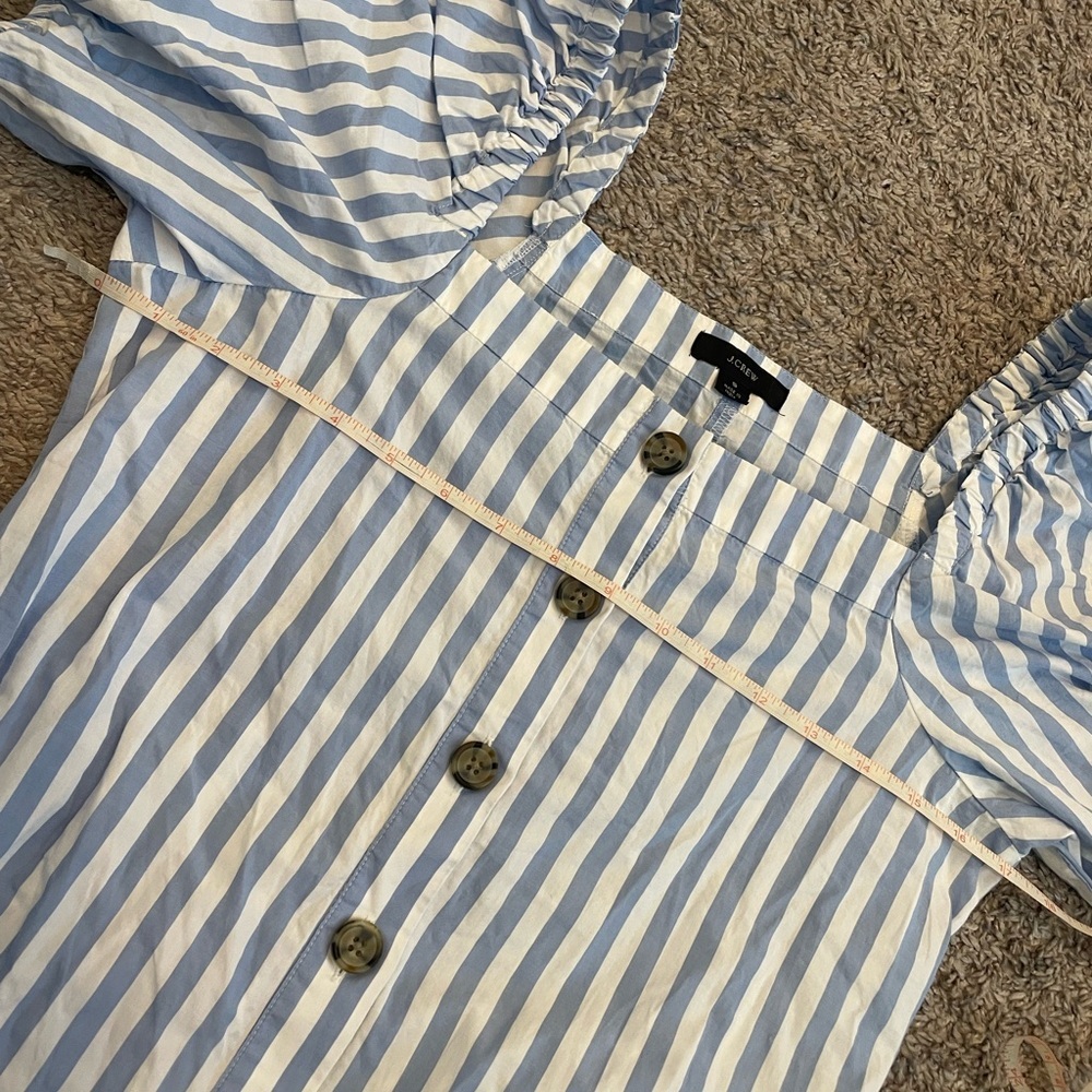 J Crew Puff Sleeve Midi Dress - Picture 11 of 11